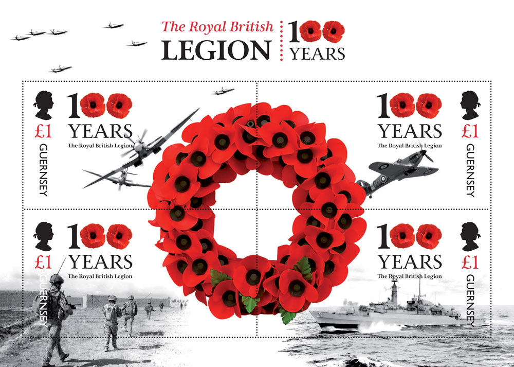Guernsey Post to release final stamp commemorating 100th Anniversary of Royal British Legion